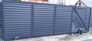 Откатные ворота дуплекс 7024