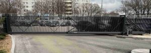 Телескопические откатные ворота 13 метров (ТорСистем)