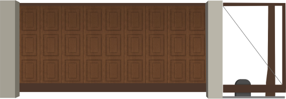 Филенка вертикальное наполнение