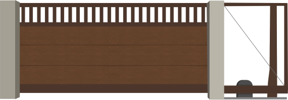 Нижняя часть - L-гофр золотой дуб