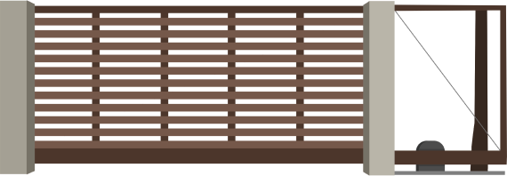 Встроенное разреженное вертикальное заполнение