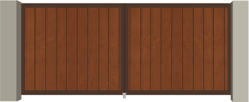 S-гофр вертикальное наполнение