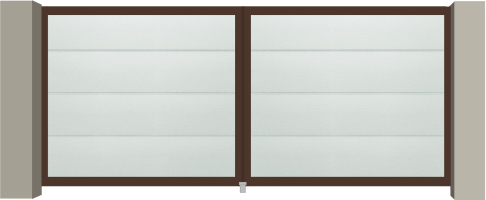 L-гофр горизонтальное наполнение