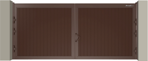 Вертикальное расположение сэндвич-панелей