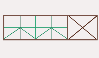 Внутренний каркас полотна ворот