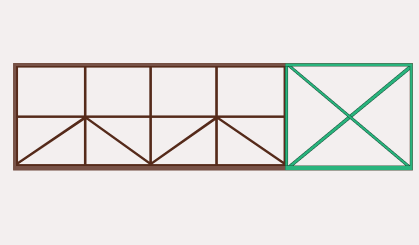Противовесная часть ворот