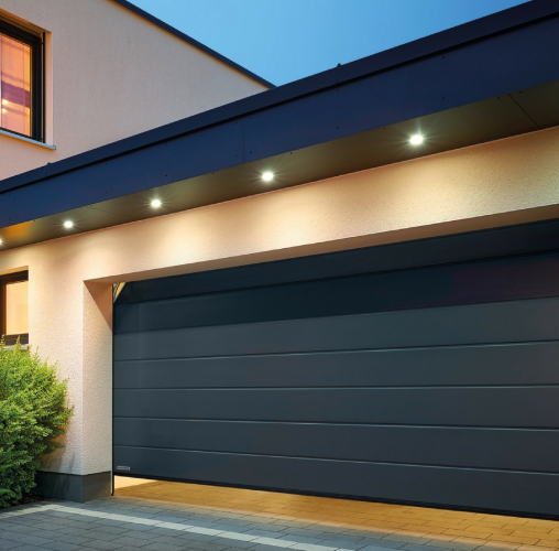 СТАНДАНРТНОЕ ИСПОЛНЕНИЕ ВОРОТ С СЭНДВИЧ-ПАНЕЛЬЮ