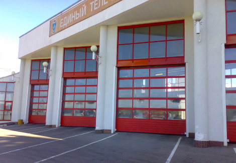 Панарамные промышленные ворота