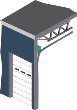 Наклонный тип монтажа