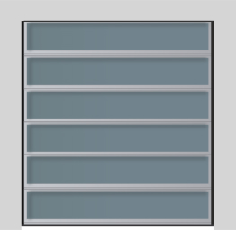 Панарамные ворота без импостов