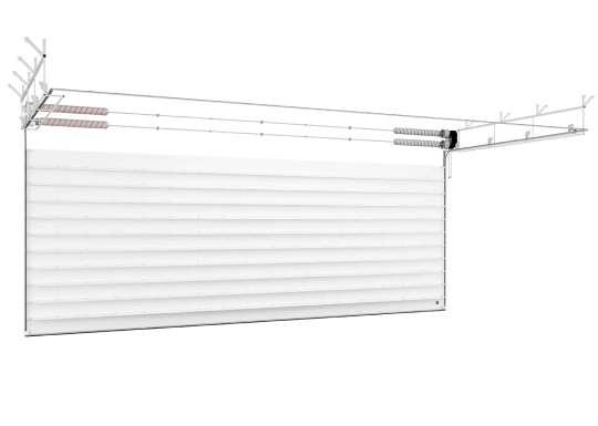 Промышленные панарамные ворота DoorHan серии ISD 03