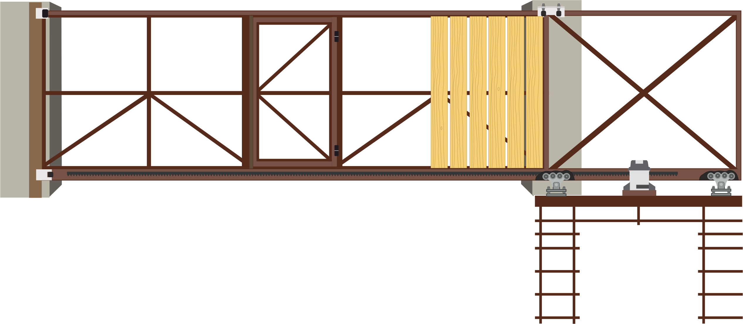 Серия Стронг с калиткой