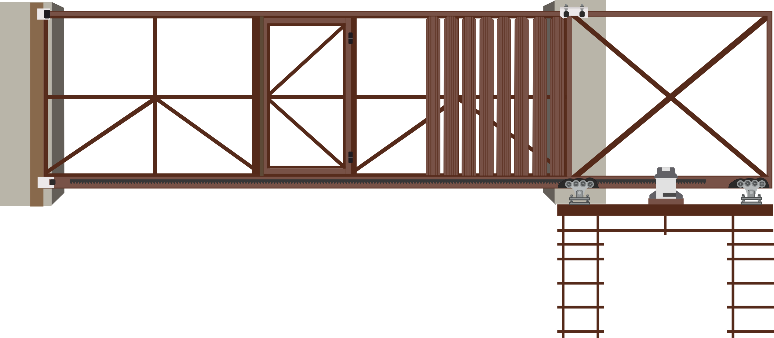 Серия Стронг с калиткой