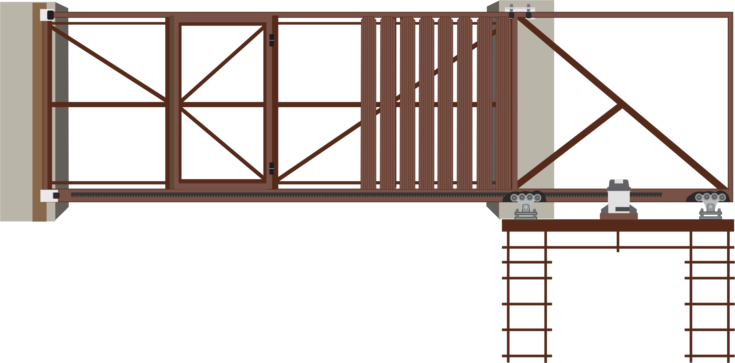 Серия Стандарт с калиткой