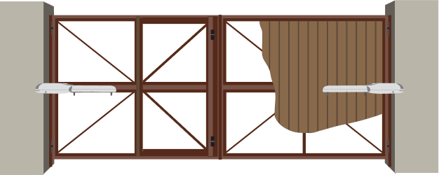 Серия Стронг с калиткой
