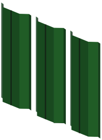 Евроштакетник М-, П- образный