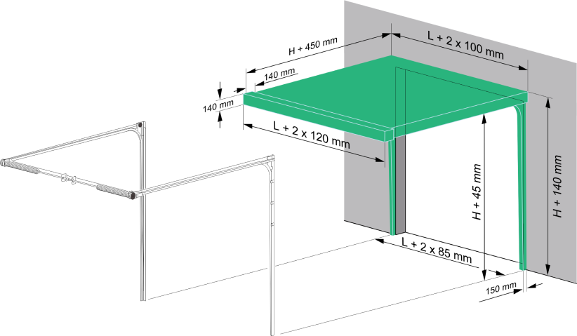 Низкий тип монтажа