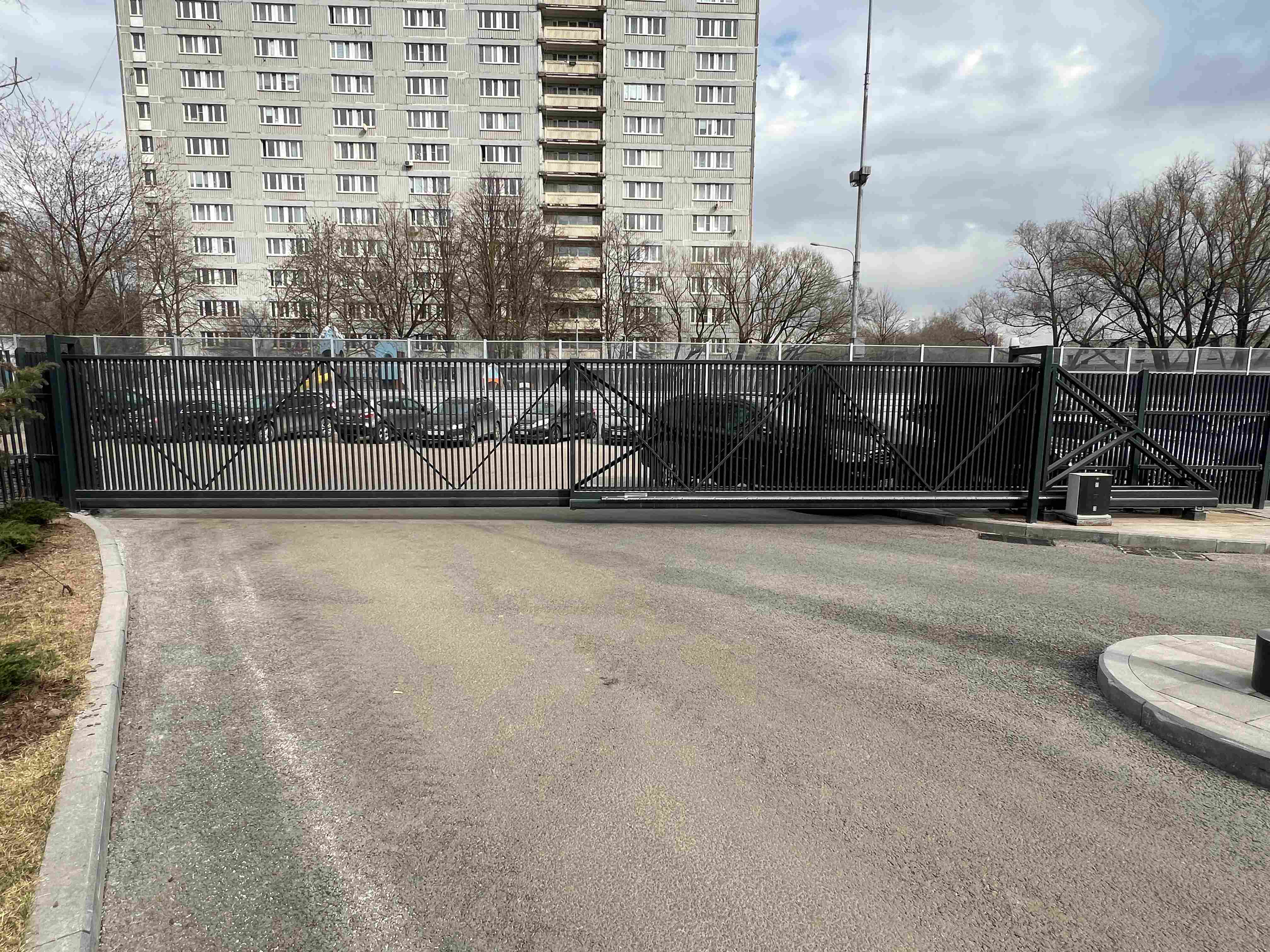 Частая усиленная решётка 50&times;25&times;3 &mdash; внешний вид заполнения