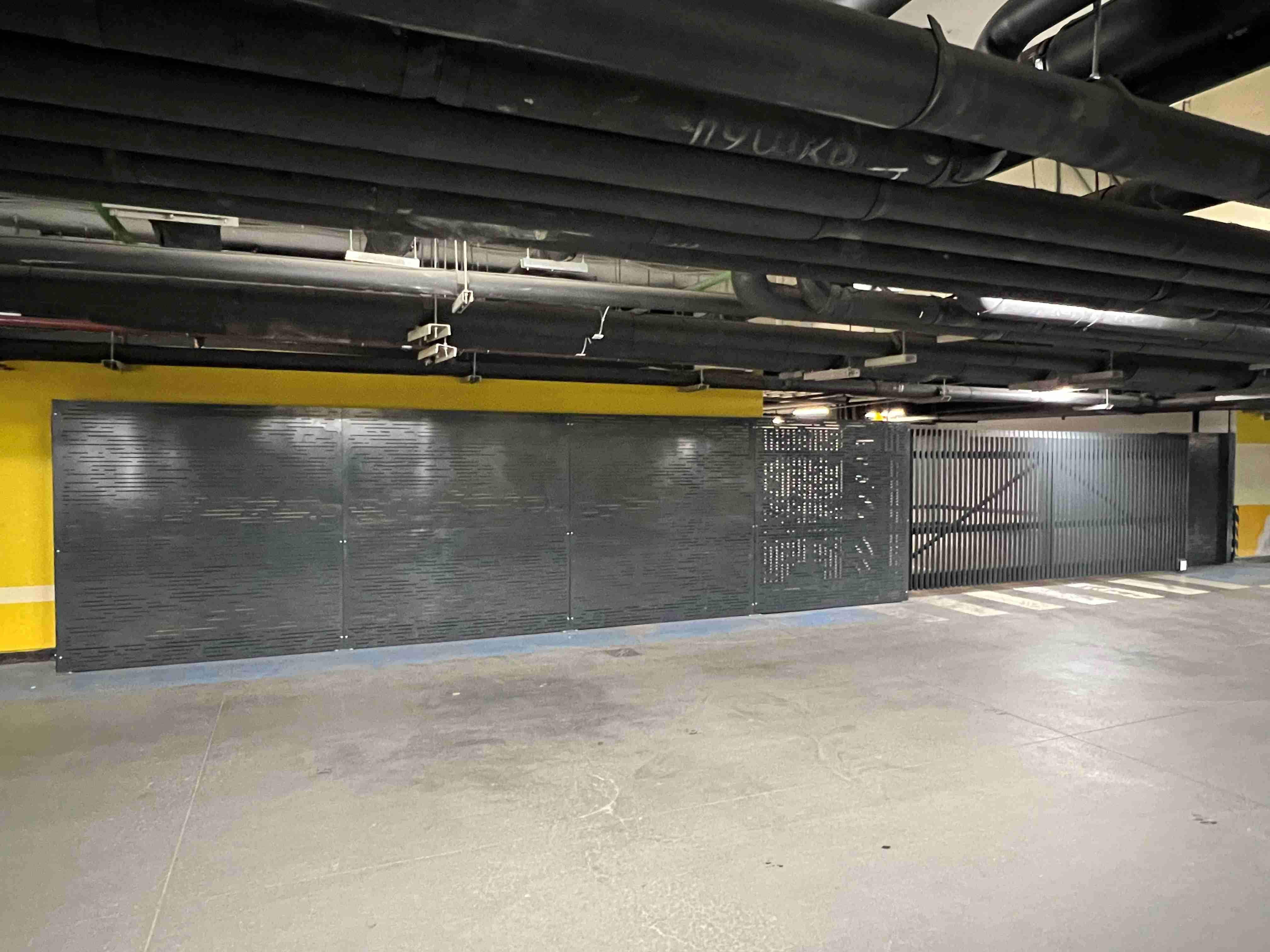 Финальный вид ограждений после монтажа